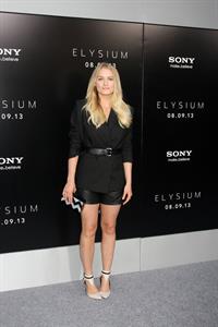 Leven Rambin  Elysium  Los Angeles Premiere - Westwood, Aug. 7, 2013 