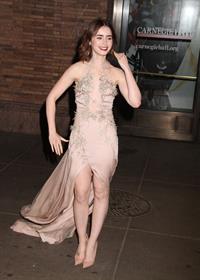 Lily Collins Glamour Magazine 23rd Annual Women Of The Year Gala in New York, Nov. 11, 2013 