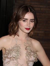Lily Collins Glamour Magazine 23rd Annual Women Of The Year Gala in New York, Nov. 11, 2013 