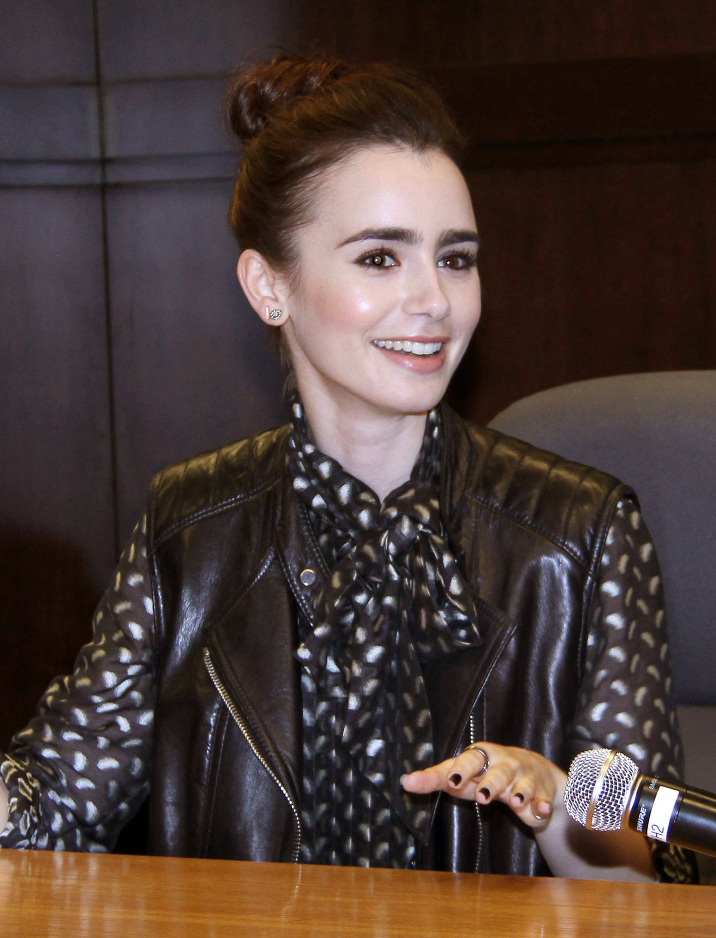 Lily Collins  Clockwork Princess  book release event in Los Angeles - March 21, 2013 