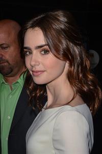 Lily Collins Outside 'Good Morning America' studio - New York, Aug. 7, 2013 