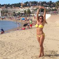 Samantha Sepulveda in a bikini