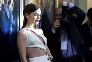 Lily Collins The Mortal Instruments City Of Bones Premiere LA 8/12/2013 