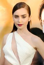 Lily Collins The Mortal Instruments City Of Bones Premiere LA 8/12/2013 