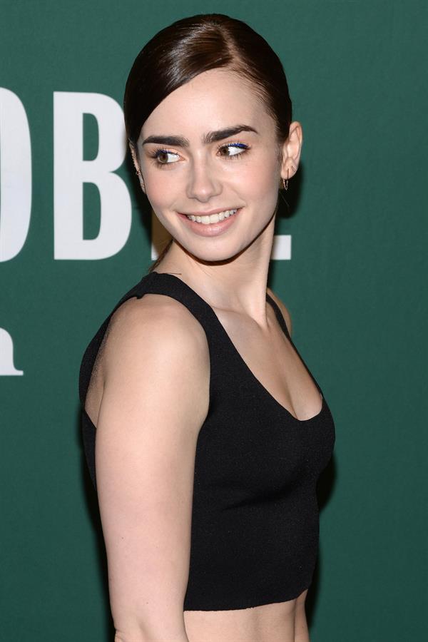 Lily Collins Seventeen Magazine September Cover Issue Celebration - New York, Aug. 6, 2013 