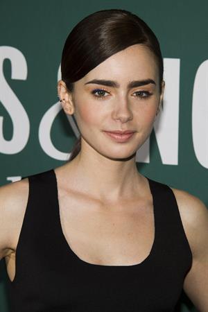 Lily Collins Seventeen Magazine September Cover Issue Celebration - New York, Aug. 6, 2013 