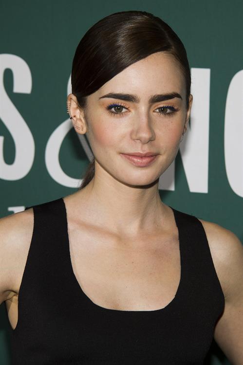Lily Collins Seventeen Magazine September Cover Issue Celebration - New York, Aug. 6, 2013 