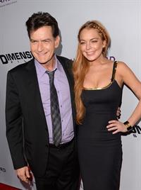 Lindsay Lohan Scary Movie 5 premiere in Hollywood on April 11, 2013