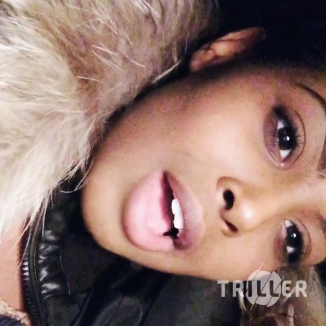 Ubah Hassan taking a selfie