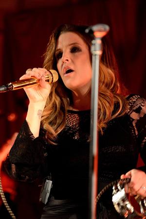 Lisa Marie Presley Performs on stage at Bush Hall in London, England (October 4, 2012) 