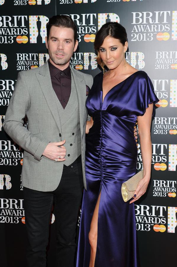 Lisa Snowdon BRIT Awards, Feb 20, 2013 