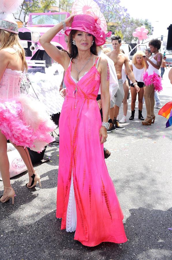 Lisa Vanderpump LA Pride Parade (June 9, 2013) 