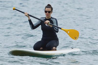 Liv Tyler - wetsuit candids in Hawaii 1/2/13  