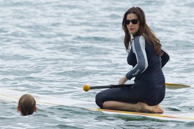 Liv Tyler - wetsuit candids in Hawaii 1/2/13  