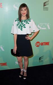 Lizzy Caplan  Masters Of Sex  New York Series Premiere, 26 Sep 2013 