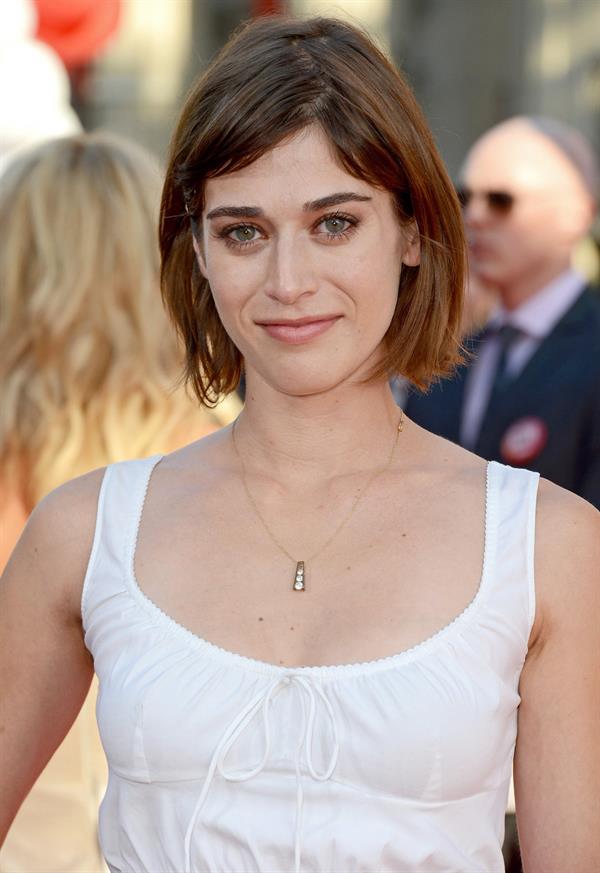 Lizzy Caplan - The Campaign - Los Angeles Premiere, Aug 3, 2012