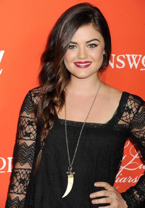 Lucy Hale “Pretty Little Liars” Halloween Episode screening in Hollywood, October 15, 2013 