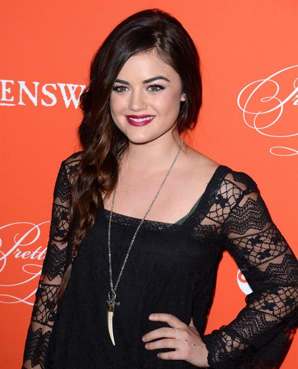Lucy Hale “Pretty Little Liars” Halloween Episode screening in Hollywood, October 15, 2013 