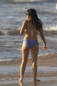 Lucy Hale On the Beach with her boyfriend Graham Rogers and friends, Hawaii, on June 6, 2013