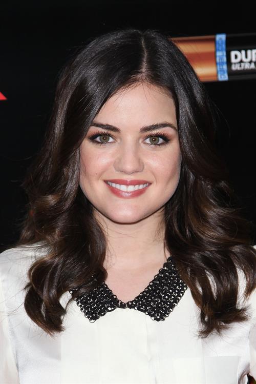Lucy Hale Power Holiday Smiles campaign NY 11/20/12 