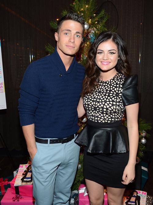 Lucy Hale NYLON celebrates Dec/Jan Cover Star Lucy Hale in Los Angeles 12/7/12 