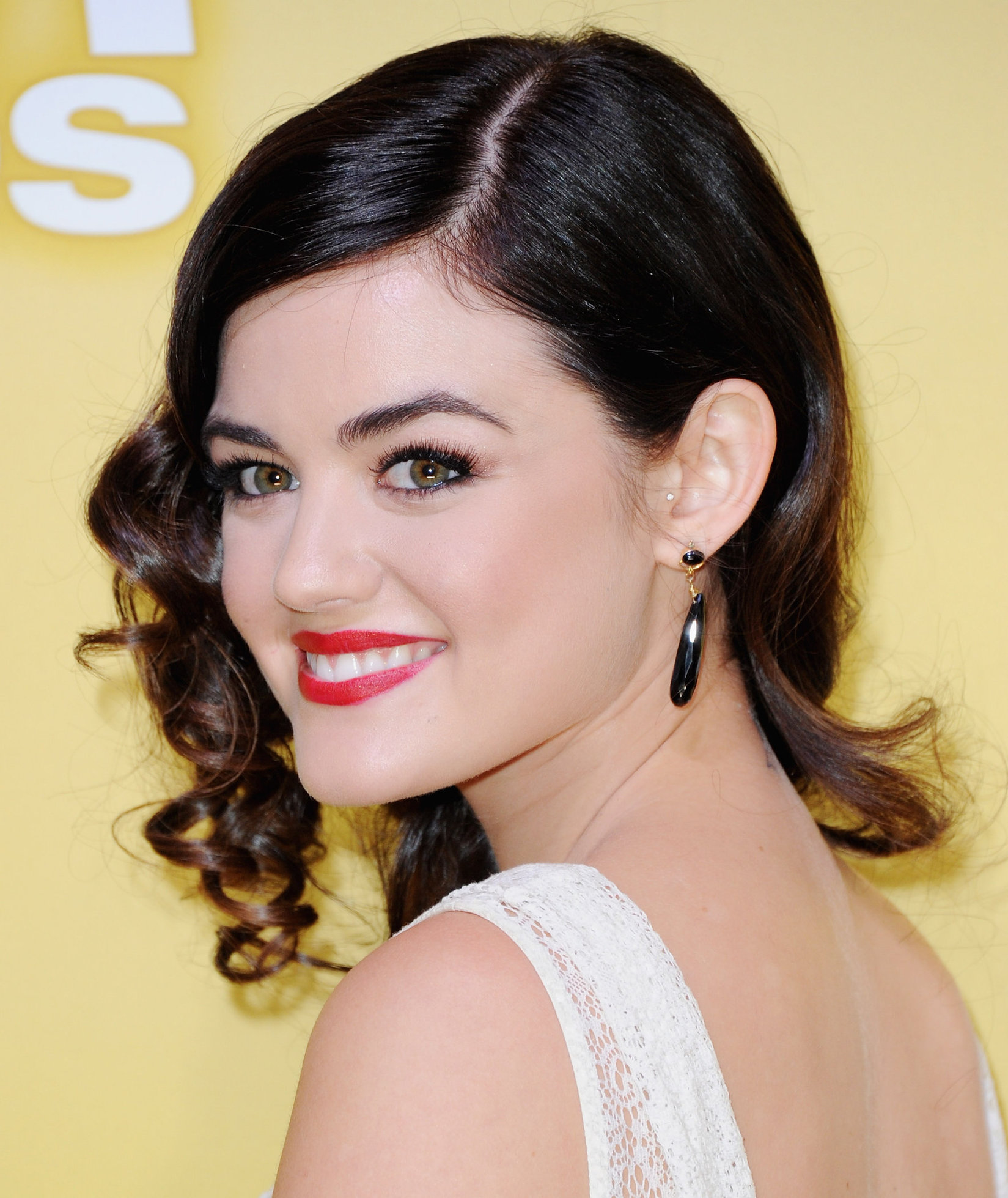 Lucy Hale 46th annual CMA awards in Nashville 11/1/12