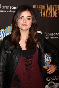 Lucy Hale 4th annual Haunted Hayride LA 10/7/12 