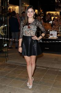 Lucy Hale - Las Vegas Fashion Show Mall August 29, 2012