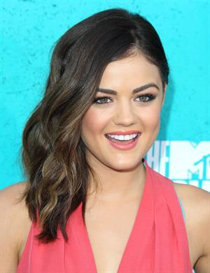 Lucy Hale - 2012 MTV Movie Awards (Arrival) in Universal City (June 3, 2012)