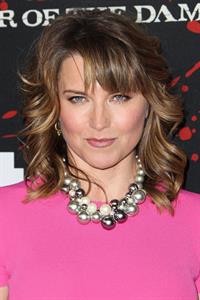 Lucy Lawless U.S.Premiere Screening of Spartacus War of the Damned' at Regal Cinemas in LA on January 22, 2013