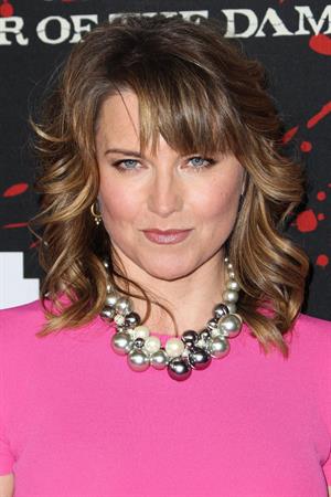 Lucy Lawless U.S.Premiere Screening of Spartacus War of the Damned' at Regal Cinemas in LA on January 22, 2013