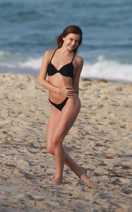 Lexi Wood in a bikini
