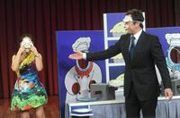 Lucy Liu Late Night with Jimmy Fallon in NYC 1/29/13 