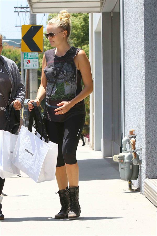 Malin Akerman out and about in Beverly Hills on May 31, 2013