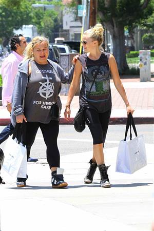 Malin Akerman out and about in Beverly Hills on May 31, 2013