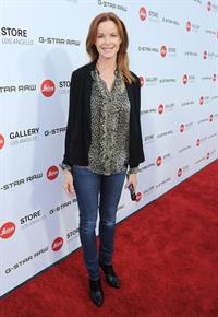 Marcia Cross G-Star RAW unveils RAW Leica at the Leica Store Opening on June 20, 2013