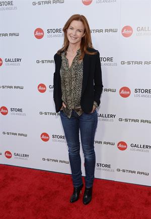 Marcia Cross G-Star RAW unveils RAW Leica at the Leica Store Opening on June 20, 2013