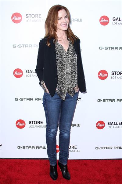 Marcia Cross G-Star RAW unveils RAW Leica at the Leica Store Opening on June 20, 2013