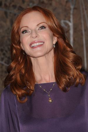 Marcia Cross Marcia Cross Lights The Empire State Building In Honor Of Plan International USA on October 10, 2012