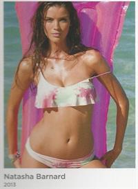 Natasha Barnard in a bikini