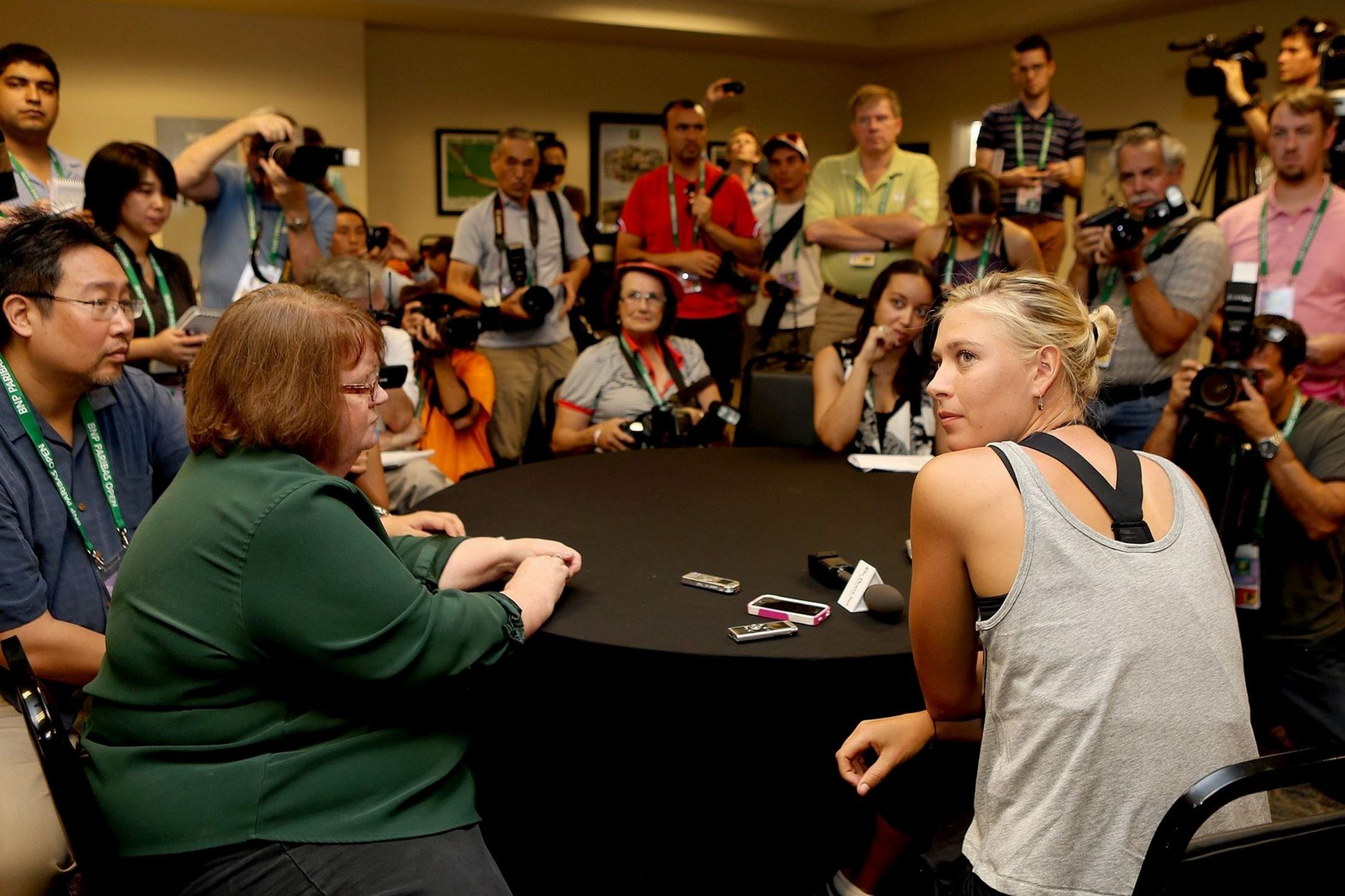 Maria Sharapova  BNP Paribas Open 2013: All Access Hour  March 6, 2013 