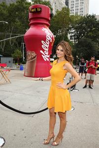 Maria Menounos 20Partnering with Kellog's To Go 'Skipperventions to encourage New Yorkers to stop skipping Breakfast 