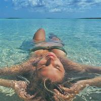 Natalie Jayne Roser in a bikini