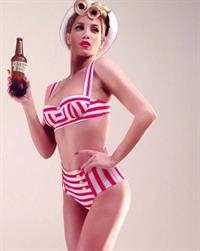 Katerina Stikoudi in a bikini