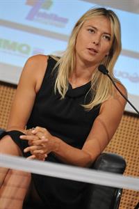 Maria Sharapova Pictures Maria Sharapova attends a press conference to present Saturday's exhibition match Milan November 30, 2012