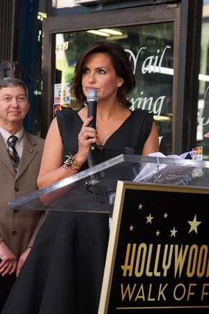 Mariska Hargitay Honored With Star On The Hollywood Walk Of Fame - Hollywood, Nov. 8, 2013 
