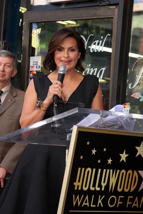 Mariska Hargitay Honored With Star On The Hollywood Walk Of Fame - Hollywood, Nov. 8, 2013 