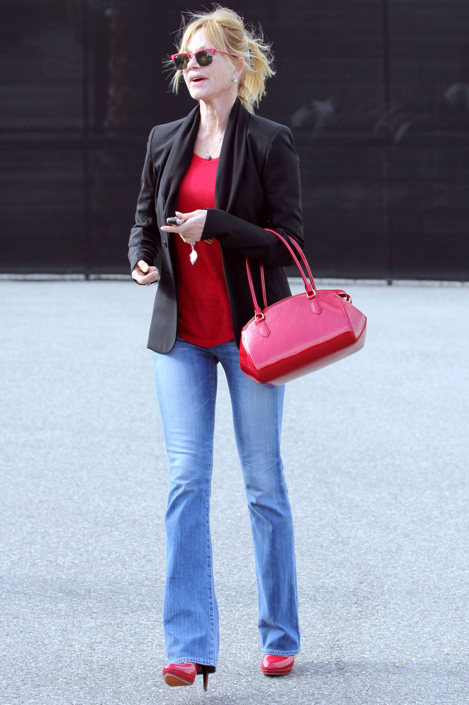 Melanie Griffith Leaving Mafield store in West Hollywood (May 8, 2013) 
