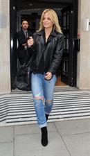 Mena Suvari outside the BBC Radio One studios October 4, 2012 