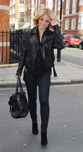 Mena Suvari outside the BBC Radio One studios October 4, 2012 